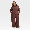 Women's Airy Sleek Ribbed Crewneck Sweatshirt - All In Motion™ - 3 of 3