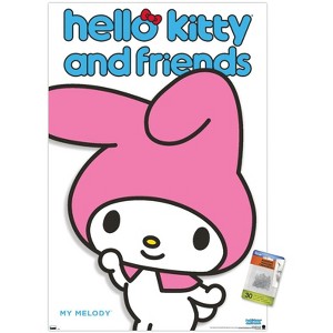 Trends International Hello Kitty and Friends: Hello - My Melody Feature Series Unframed Wall Poster Prints - 1 of 4