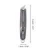 Unique Bargains Water Drip Nail Clippers 3.46"x0.59" Gray 1 Pc - 4 of 4