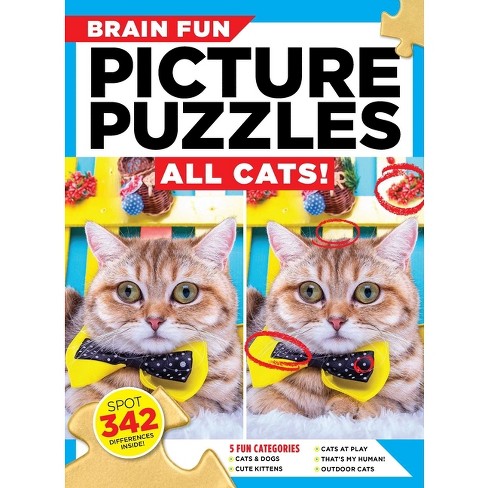 Brain Fun Picture Puzzles: All Cats! [Book]