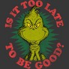 Boy's Dr. Seuss Christmas Grinch Is it too Late T-Shirt - 2 of 4