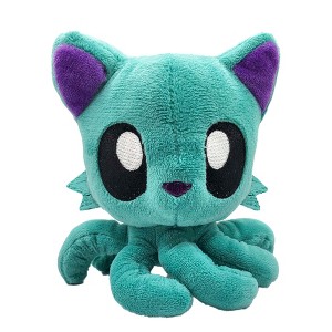Tentacle Kitty Tentacle Kitty Electron Teal 6 Inch Little One Plush - 1 of 4