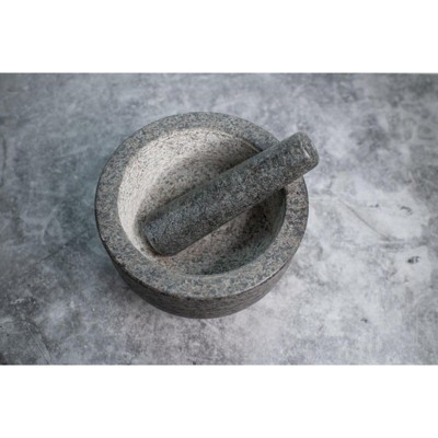 Goliath Granite Mortar and Pestle Set, 12" Deep