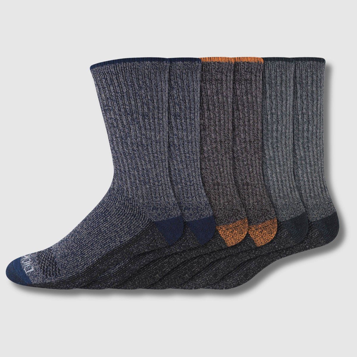 Dickies Men's 6pk Moisture Control Crew Socks - 6-12 - thumbnail 6