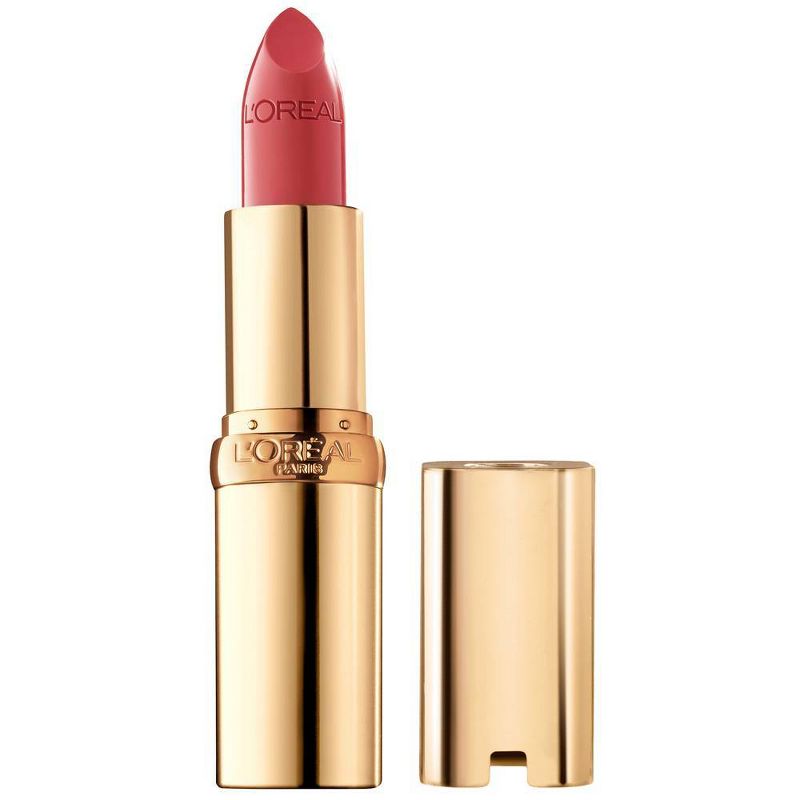L'Oreal Paris Colour Riche Original Satin Lipstick for Moisturized Lips - 0.13oz, 1 of 7
