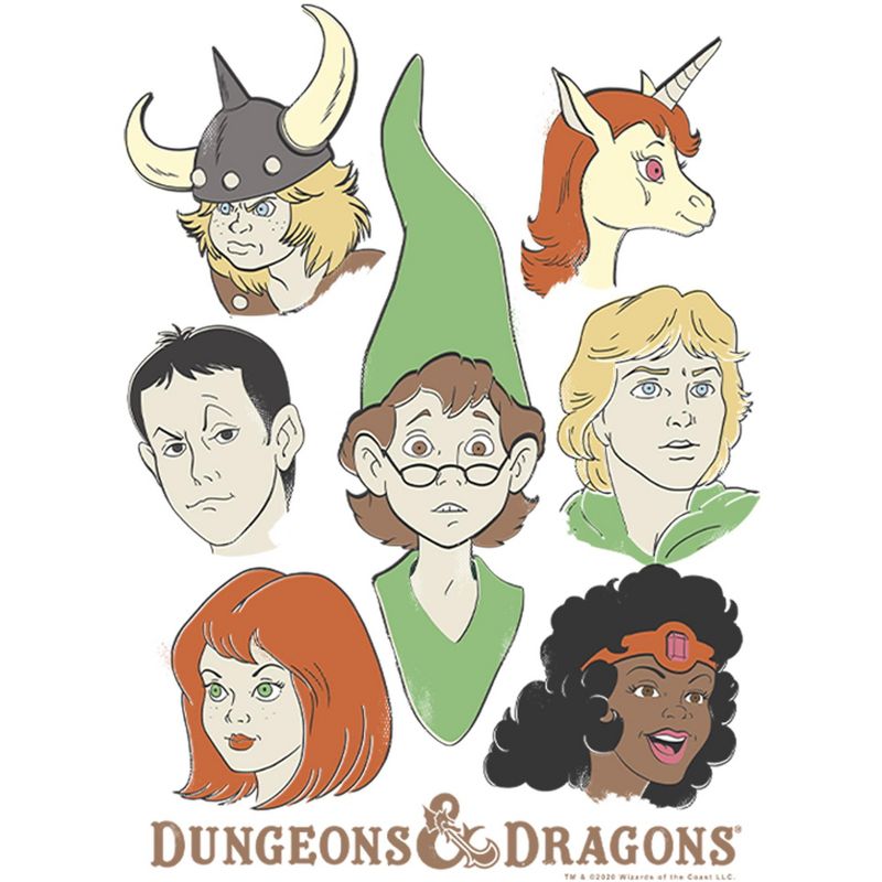 Men's Dungeons & Dragons Cartoon Favorite Players Sweatshirt, 2 of 5