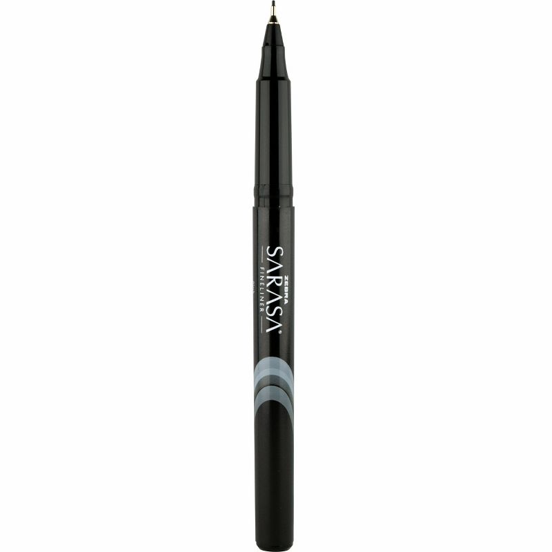 Zebra Pen Sarasa Black Fineliner Pens, 2 of 3