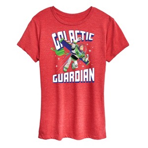 Women's - Disney - Buzz Galactic Guardian Short Sleeve Graphic T-Shirt - 1 of 4