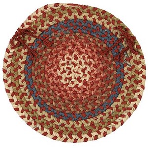Colonial Mills Cedar Cove - Rust Chair Pad, Set of 4 - 1 of 2