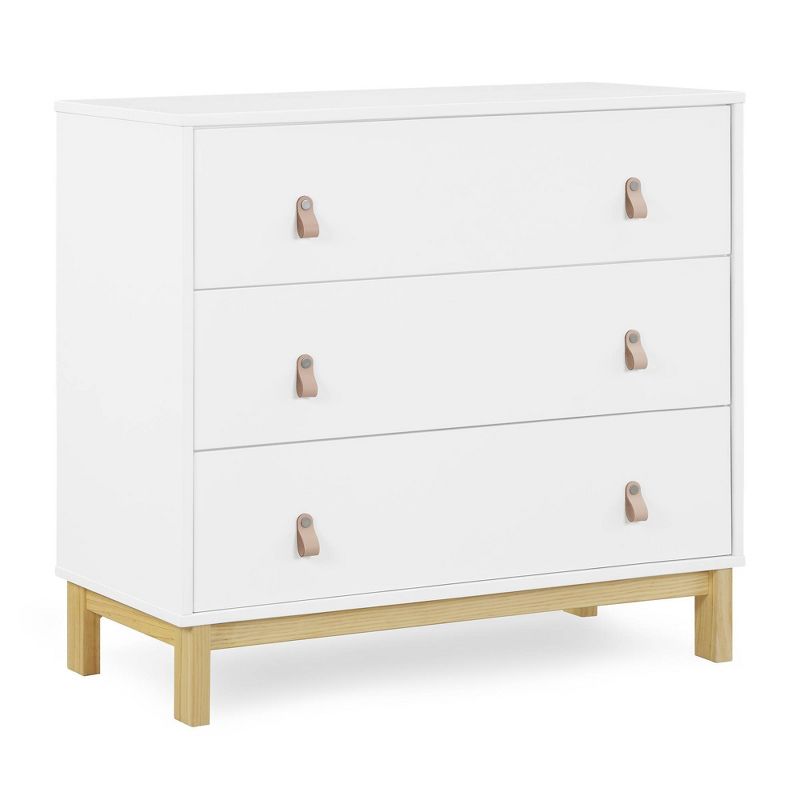 babyGap by Delta Children Legacy 3 Drawer Dresser with Leather Pulls and Interlocking Drawers, 4 of 7