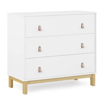 BabyGap by Delta Children Legacy 3 Drawer Dresser with Leather Pulls - Greenguard Gold Certified