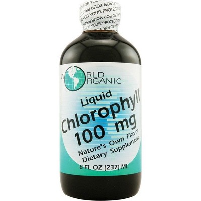 Organic Chlorophyll 100 mg. by World Organics  -  8 oz Liquid