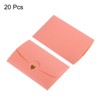 Unique Bargains Blank Paper Mini Vintage DIY Greeting Card Envelopes 20 Pcs - 3 of 4