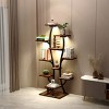 Coolbibila-8 Tiered Indoor Plant Shelf, Rectangle Metal Raised Bed Garden, Plant Stand With Grow Lights, Garden Planter Boxes For Flowers - 2 of 4