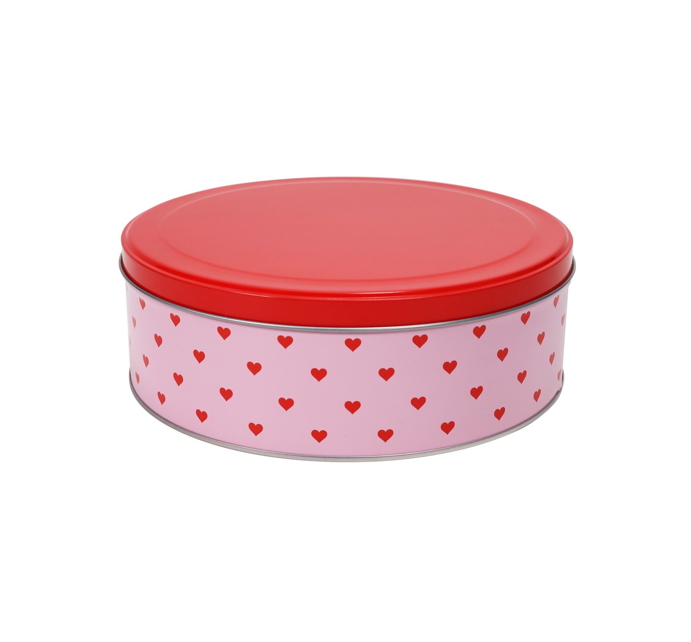 Round Tin Valentine's Day Gift box - Spritzâ¢ - image 1 of 1