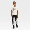 Boys' Pull-On "Glow In the Dark" Halloween Skeleton Sweatpants - Cat & Jack™ Black - 4 of 4