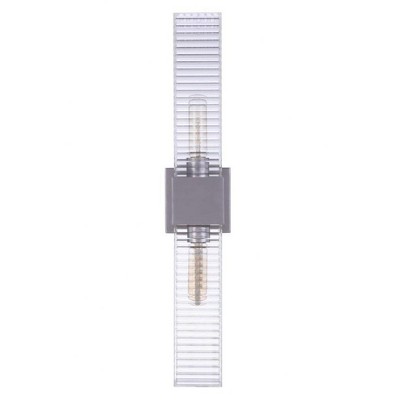 Craftmade Lighting Ridge 2 - Light Wall Light in  Satin Aluminum