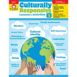 Culturally Responsive Lessons & Activities, Grade 3 Teacher Resource - by  Evan-Moor Corporation (Paperback)
