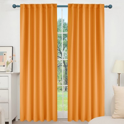 Deconovo 52" Back Tab Thermal Blackout Curtains (2 Panels)