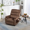 Electric Lift Recliner Chair with Massage and Heating, Cup Holder and Wireless Charging - 2 of 4