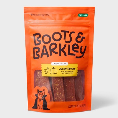 Halloween Chicken and Pumpkin Jerky Dog Treats - Boots & Barkley™ 5oz