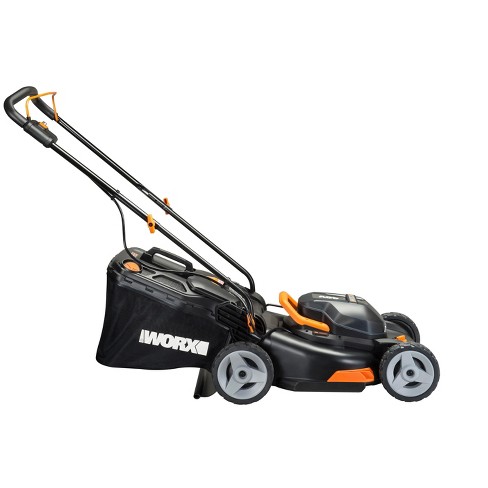 worx lawn 2x20 40v mower walk tool behind target