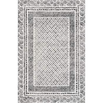 nuLOOM Arabella Contemporary Bordered Area Rug