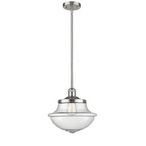 Oxford - 1 Light Stem Hung Mini Pendant In Traditional Style-11.5 Inches Tall and 11.75 Inches Wide - 1 of 1