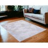 White Abstract Non Skid Area Rug - 2 of 4
