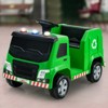 Infans 12V Recycling Garbage Truck Electric Ride On Toy Remote w/ Recycling Accessories - 3 of 4