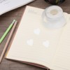 Unique Bargains Vinyl Self-Adhesive Heart-Shaped Waterproof Stickers Label 1500 Pcs - 3 of 4
