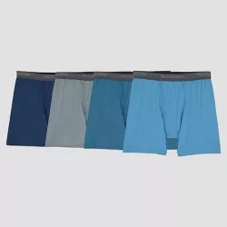 Fruit of the Loom Men's Comfort Stretch Microfiber Boxer Briefs - Colors May Vary