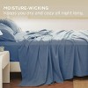 Cotton Sheets Set, Blend from Linen Cotton Bedsheets, GentleSoft™ & Breathable Bedsheets with 16 Inches Pocket, Gifts for All Seasons - 3 of 4