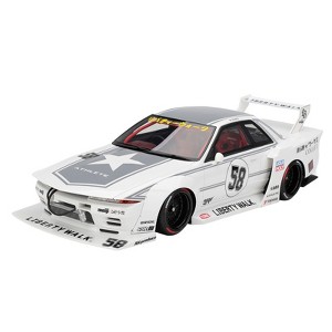 Nissan Skyline GT-R (R32) RHD #58 White with Gray and Graphics