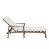 Cesicia 61.4'' x 26.8'' x 35.4'' in Chaise Lounge Chair for Outdoor, Patio Recliner with 4-Position Adjustable Backrest & Cushion for Beach, Lawn - 2 of 4