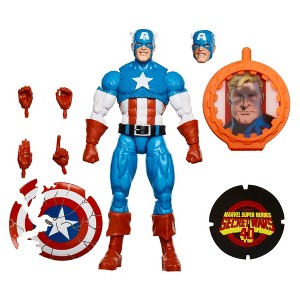 Marvel Legends Series Secret Wars Captain America Action Figure - 1 of 4