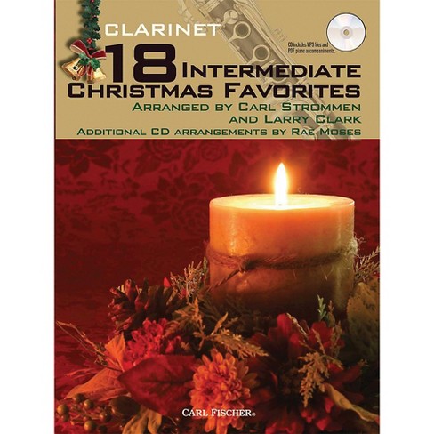 Carl Fischer 18 Intermediate Christmas Favorites - Clarinet Book/CD - image 1 of 2