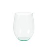 Trendables 16 OZ Plastic Stemless Wine Glasses Disposable Plastic Wine Cups- 24 Count - 2 of 4
