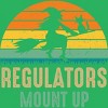 Women's Design By Humans Regulators Mount Up Halloween Witch By RedBirdLS Racerback Tank Top - 2 of 3