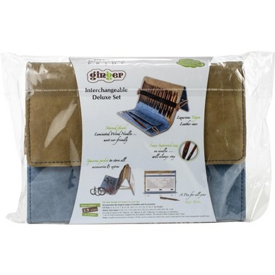 KnitPro-Ginger Deluxe Interchangeable Knitting Needles Set-13 Pair Of Needles - Normal