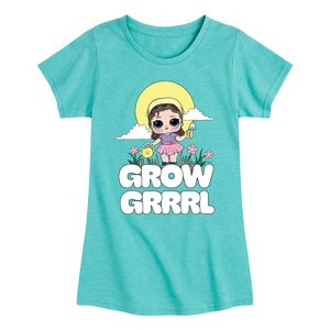 Girls' - LOL Surprise! - Grow Grrrl Fitted Short Sleeve Graphic T-Shirt - 1 of 4