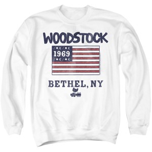 Men's Woodstock Ny Crewneck Sweatshirt - 1 of 4