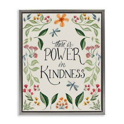 Stupell Industries Floral Power in Kindness, 25" x 31"