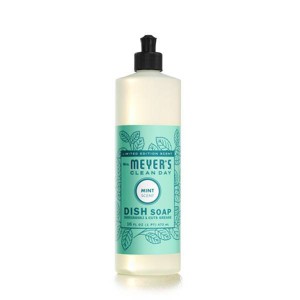 Mrs. Meyer's Clean Day Mint Dish Soap - 16 fl oz - 1 of 3
