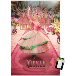 Trends International Wicked: For Good (2025) - Glinda Swirl Skirt One Sheet Unframed Wall Poster Prints - 1 of 4