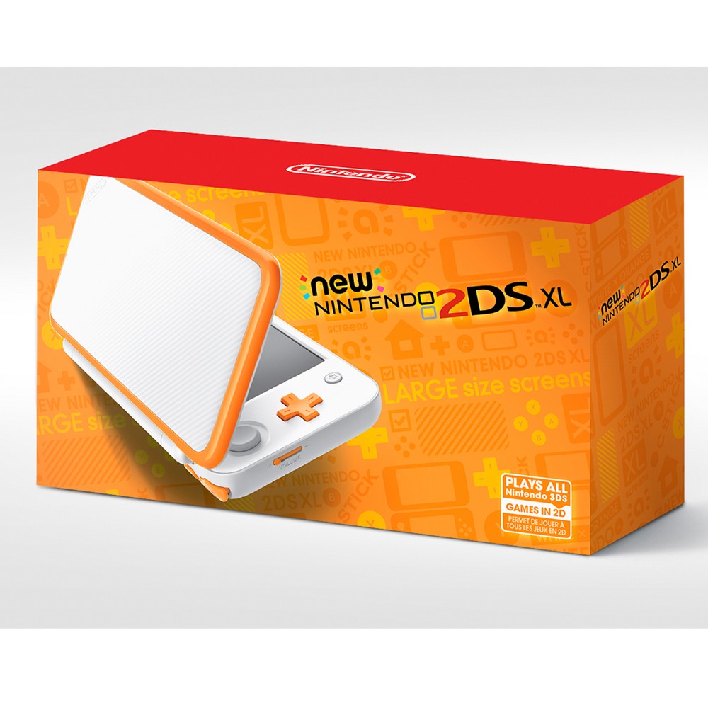 UPC 045496782283 product image for Nintendo 2DS XL - White/Orange | upcitemdb.com