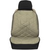 PetSafe Happy Ride Waterproof & Machine Washable Quilted Seat Cover for Pets, Fits Most Vehicles, Green (57"L x 56"W) - 3 of 4
