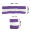 Unique Bargains Sweat Sport Headband with Wristband 1 Set - 4 of 4