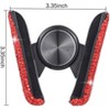 TruAIR Red Bling Phone Mount - 3 of 4