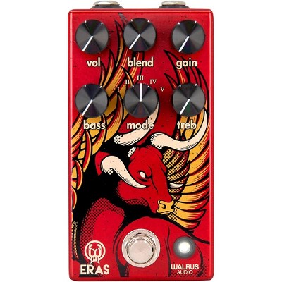 Walrus Audio Eras Five State Distortion Effects Pedal Red